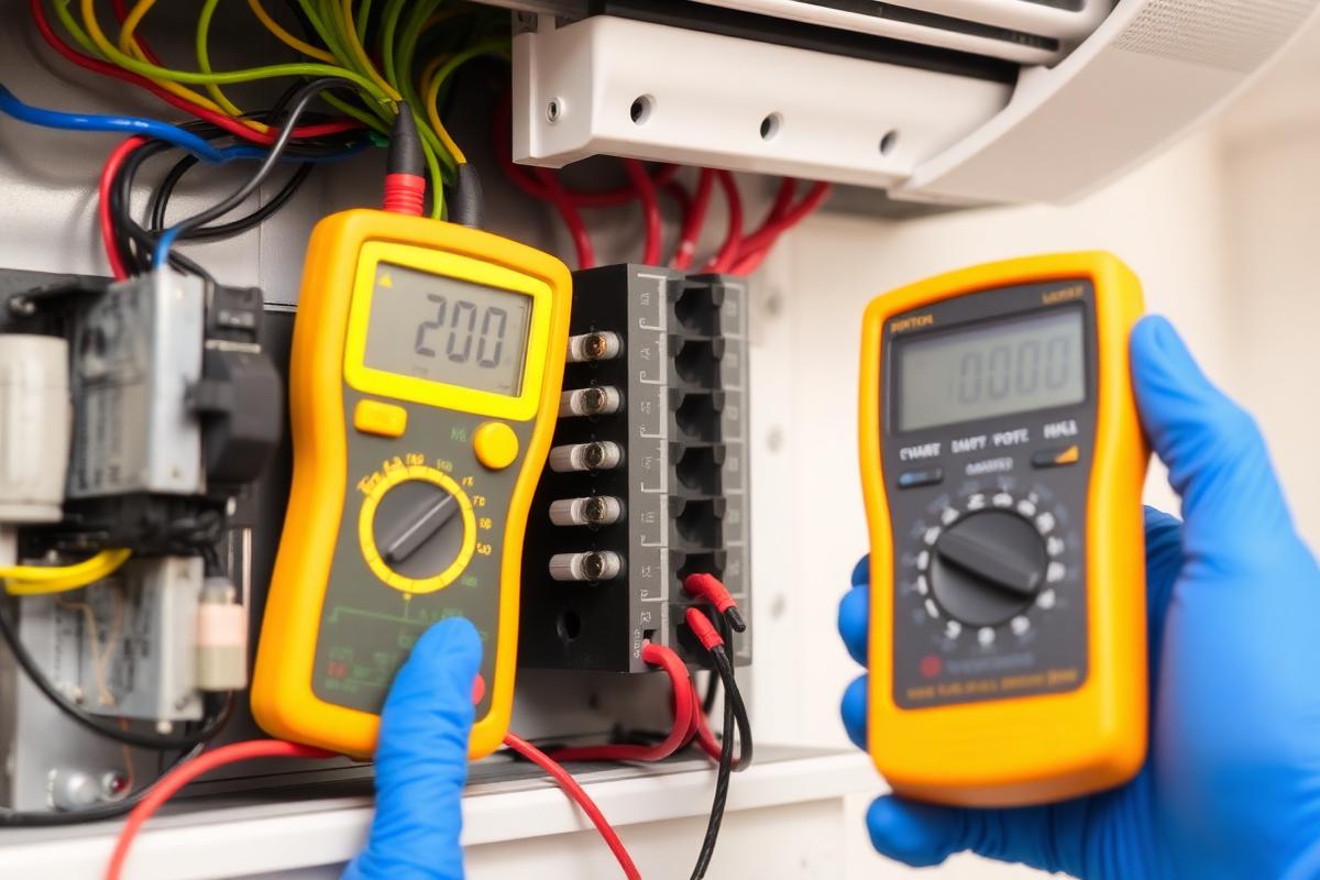 Control board diagnostics on a Daikin ducted unit